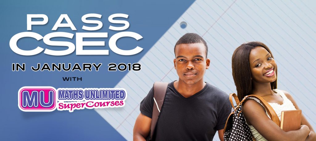 csec banner - Maths Unlimited SuperCourses
