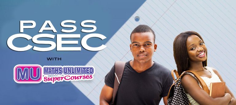 CSEC for January Exams - Maths Unlimited SuperCourses